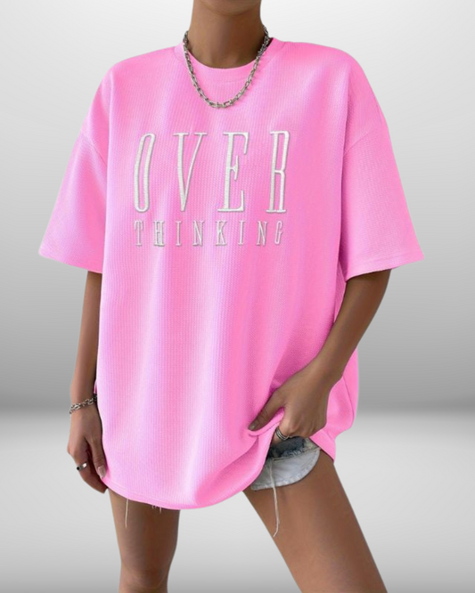 Liana | Overthinking Statement T-Shirt for Women