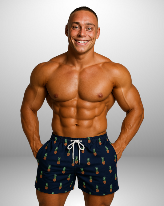 Cruz | Pineapple Swim Shorts for Men